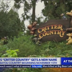 Disneyland’s Critter Country to be renamed Bayou Country