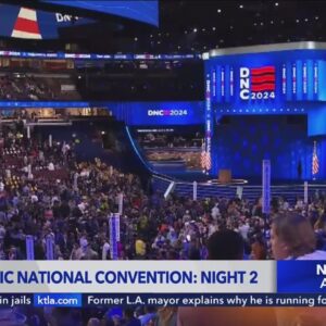 Day 2 of Democratic National Convention Day 2 kicks off with Obamas set to speak