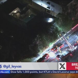 Fire crews find body after Studio City apartment fire