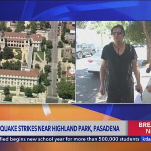 KTLA Team Coverage: 4.4 magnitude quake hits L.A. area