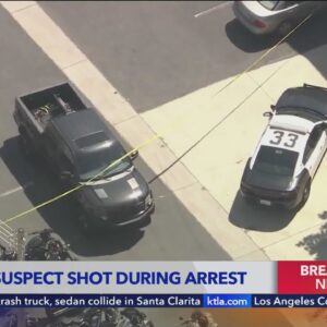 Man wanted for murder shot by officers in Anaheim