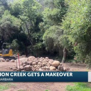 Mission Creek restoration project kicked off Wednesday