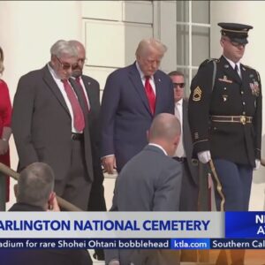 Trump campaign was told not to take photos at Arlington National Cemetery