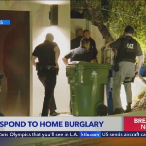 Police respond to burglary call in Hollywood Hills neighborhood