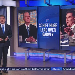 Poll shows Schiff leads Garvey in California U.S. Senate race