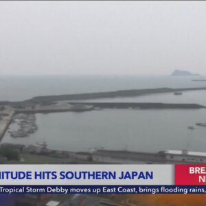 Powerful 7.1 magnitude earthquake hits southern Japan