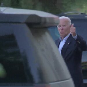 President Biden attends mass in Solvang