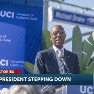 UC system President Michael Drake announces plant to leave the position next year