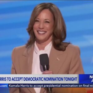 Kamala Harris set to speak on final night of the Democratic National Convention