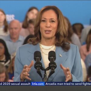 Kamala Harris delivers first policy speech during campaign event in North Carolina