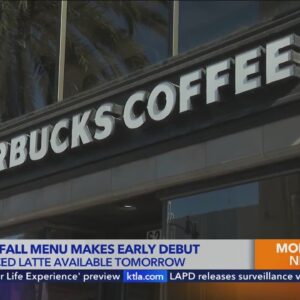 Starbucks’ fall menu returns earlier than ever with seasonal favorites