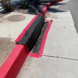 Storm drains covered to keep liter out during Old Spanish Days