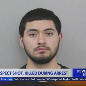 Teen wanted for murder shot by officers in Anaheim