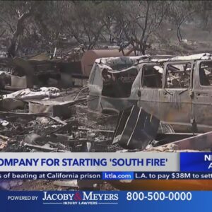 U.S. sues company for 'South Fire'