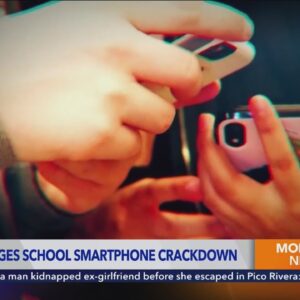 Gov. Gavin Newsom calls for smartphone restrictions in California schools