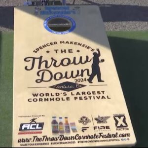 Worlds largest cornhole festival held at Ventura County Fairgrounds