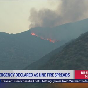 Line Fire explodes to over 17,000 acres; state of emergency declared in San Bernardino County 