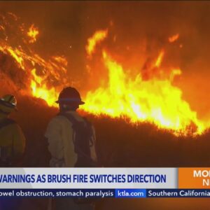 172 acre wildfire burning in San Bernardino County prompts evacuation warnings