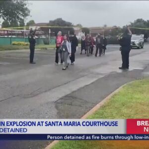 2 injured in explosion at Santa Barbara County courthouse