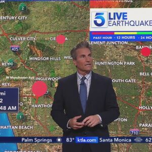 3.2 magnitude earthquake strikes SoCal’s South Bay area