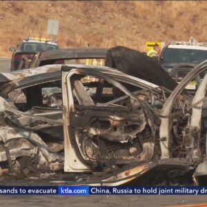 6 dead in Riverside County crash that ignited brush fire