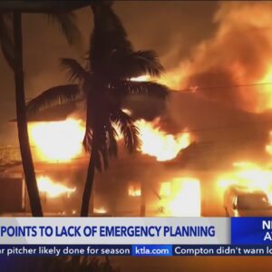 Report finds 'no evidence' Hawaii officials prepared for wildfire that killed 102 despite warnings