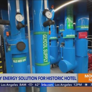 Beverly Hills hotels turn to icy energy solution