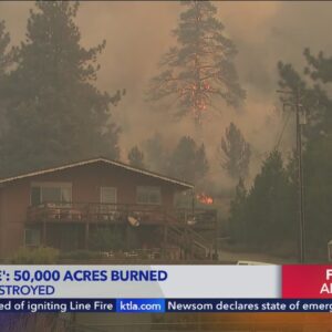 Bridge Fire burns 50,000 acres, destroys 36 homes