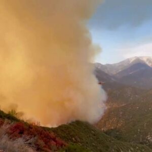 'Bridge Fire' grows to 200 acres in San Gabriel Canyon