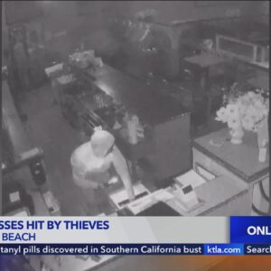 Burglars ransack businesses in Huntington Beach