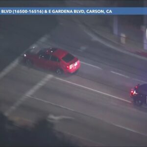 CHP officers pursue high-speed suspect through L.A. and Orange counties