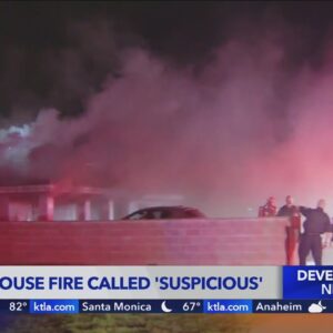 Deadly Glendora house fire called 'suspicious'