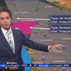 Extreme heat and air quality alerts issued for SoCal