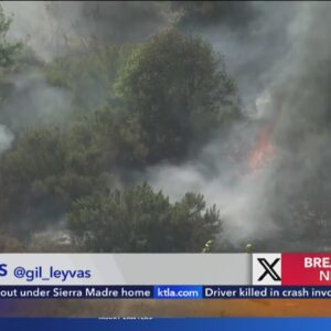 Firefighters halt vegetation fire in Burbank