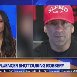 Fitness influencer shot during robbery attempt in L.A.