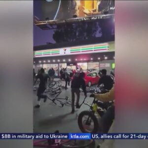 Flash mob robbery crackdown in L.A.