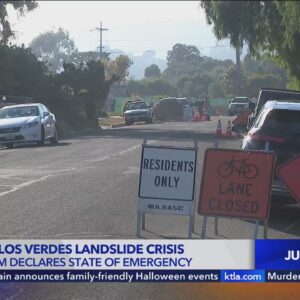 Gov. Newsom proclaims state of emergency in Rancho Palos Verdes 