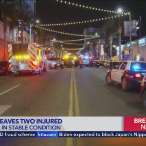 Gunman opens fire near Walk of Fame, leaves 2 men wounded