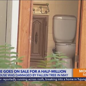 ‘Lots of meat left on the bone’: Half of a house on sale in Monrovia for half a million dollars 