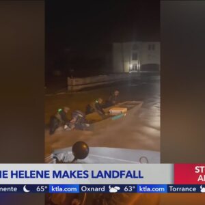 Hurricane Helene makes landfall in Florida