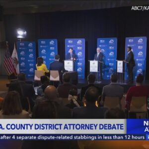 L.A. County District Attorney debate held Sunday night