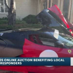 Prototype Ferrari LaFerrari up for auction to help Santa Barbara County First Responders