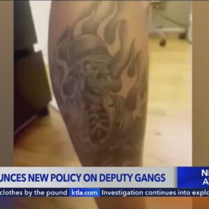 LASD announces new police on deputy gangs