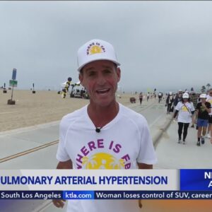 Local father walking from Los Angeles to San Diego to raise awareness of rare disease 