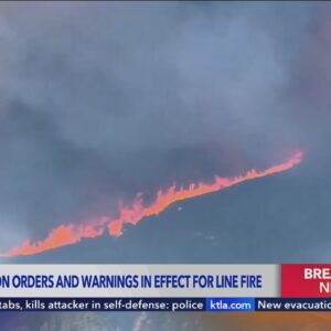 Mandatory evacuation order issued in Line Fire