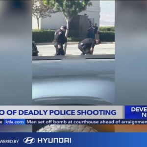 New video of deadly police shooting in Fontana