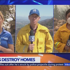 Wildfires destroy homes, property in Southern California - Wednesday 3 p.m. Team Coverage