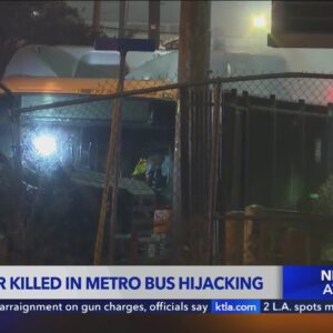 Passenger killed in Metro bus hijacking