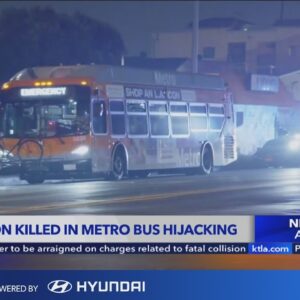 Police identify suspect in deadly hijacking of Metro bus in L.A.