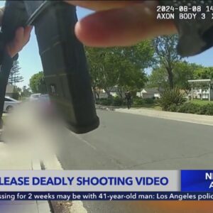 Police release video of deadly shooting in Irvine